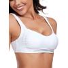 Ocean Blues Women’s Bandeau Bikini Top Padded Swimsuit Top with Adjustable Straps(White)