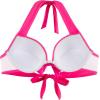 Ocean Blues Women’s Push Up Bikini Top Halter Swimsuit Top(Hot Pinkl)