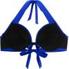 Ocean Blues Women’s Push Up Bikini Top Halter Swimsuit Top(Royal Blue)