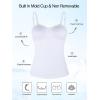 Ocean Blues Women’s Strapless Bandeau Swimsuit Top Ruched Tummy Control Tankini Top Only(White)