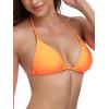 Ocean Blues Women’s Triangle Bikini Top(Orange)