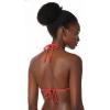 Ocean Blues Women’s Triangle Bikini Top(Red)