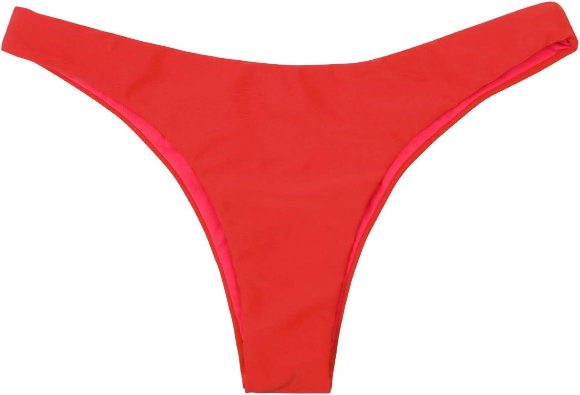image:imageOcean Blues Womens Cheeky Brazilian Cut Bikini BottomRed