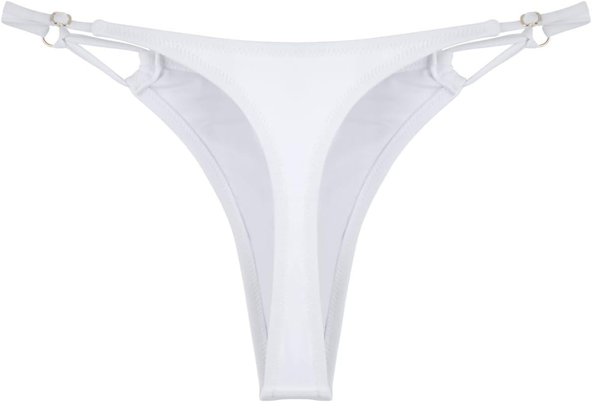 image:imageOcean Blues Womens Thong Bikini BottomWhite