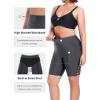 Ocean Blues Women’s 8″ High Waisted Swim Shorts with Pockets Tummy Control Board Shorts UPF 50+ Beach Shorts(Grey)
