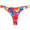 Ocean Blues Women’s Cheeky Brazilian Cut Bikini Bottom(Colorful Floral)