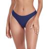Ocean Blues Women’s Cheeky Brazilian Cut Bikini Bottom(Navys)
