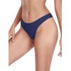 Ocean Blues Women’s Cheeky Brazilian Cut Bikini Bottom(Navys)