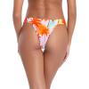 Ocean Blues Women’s Cheeky Brazilian Cut Bikini Bottom(Orange Coconut Tree)