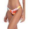 Ocean Blues Women’s Cheeky Brazilian Cut Bikini Bottom(Orange Coconut Tree)