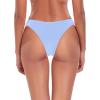 Ocean Blues Women’s Cheeky Brazilian Cut Bikini Bottom(Sea Blue)