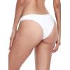 Ocean Blues Women’s Cheeky Brazilian Cut Bikini Bottom(White -)