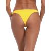 Ocean Blues Women’s Cheeky Brazilian Cut Bikini Bottom(Yellow)