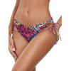 Ocean Blues Women’s Full Coverage Swim Bottom Tie Sides Bikini Bottom(Animal Print)