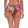 Ocean Blues Women’s Full Coverage Swim Bottom Tie Sides Bikini Bottom(Colorful Floral)