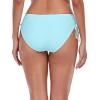 Ocean Blues Women’s Full Coverage Swim Bottom Tie Sides Bikini Bottom(Eggshell Blue)