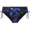 Ocean Blues Women’s Full Coverage Swim Bottom Tie Sides Bikini Bottom(Feather Print)