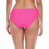 Ocean Blues Women’s Full Coverage Swim Bottom Tie Sides Bikini Bottom(Hot Pink)