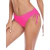 Ocean Blues Women’s Full Coverage Swim Bottom Tie Sides Bikini Bottom(Hot Pink)