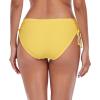 Ocean Blues Women’s Full Coverage Swim Bottom Tie Sides Bikini Bottom(Lemon Yellow)