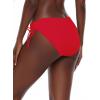 Ocean Blues Women’s Full Coverage Swim Bottom Tie Sides Bikini Bottom(Red.)