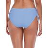 Ocean Blues Women’s Full Coverage Swim Bottom Tie Sides Bikini Bottom(Sea Blue)