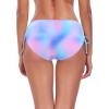 Ocean Blues Women’s Full Coverage Swim Bottom Tie Sides Bikini Bottom(Splash)