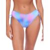 Ocean Blues Women’s Full Coverage Swim Bottom Tie Sides Bikini Bottom(Splash)