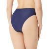 Ocean Blues Women’s High Leg Swimsuit High Waisted Bikini Bottom(Navy Blue)
