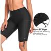 Ocean Blues Women’s High Waisted Board Shorts Tummy Control Swim Shorts UPF 50+ Beach Shorts(Black)