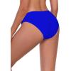 Ocean Blues Women’s Low Waisted Bikini Bottom Full Coverage Swim Bottom(Royal Blue)