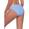 Ocean Blues Women’s Low Waisted Bikini Bottom Full Coverage Swim Bottom(Sea Blue)