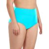 Ocean Blues Women’s Plus Size High Waisted Bikini Bottom Full Coverage Swim Bottom(Sky Blue)