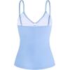 Ocean Blues Women’s Retro Tankini Swimsuit Shirring Tummy Control Tankini Top Only(Sea Blue)