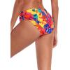 Ocean Blues Women’s Ruched Sides Bikini Bottom Medium Coverage Bikini Bottom(Floral Guarden)