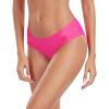 Ocean Blues Women’s Ruched Sides Bikini Bottom Medium Coverage Bikini Bottom(Hot Pink)