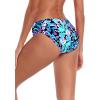 Ocean Blues Women’s Ruched Sides Bikini Bottom Medium Coverage Bikini Bottom(Multi Floral)