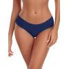 Ocean Blues Women’s Ruched Sides Bikini Bottom Medium Coverage Bikini Bottom(Navy)