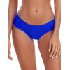 Ocean Blues Women’s Ruched Sides Bikini Bottom Medium Coverage Bikini Bottom(Royal Blue)
