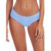 Ocean Blues Women’s Ruched Sides Bikini Bottom Medium Coverage Bikini Bottom(Sea Blue)