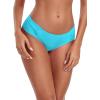 Ocean Blues Women’s Ruched Sides Bikini Bottom Medium Coverage Bikini Bottom(Sky Blue)