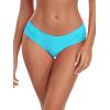 Ocean Blues Women’s Ruched Sides Bikini Bottom Medium Coverage Bikini Bottom(Sky Blue)