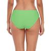 Ocean Blues Women’s Strappy Bikini Bottom Full Coverage Swim Briefs(Avocado Green)