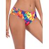 Ocean Blues Women’s Strappy Bikini Bottom Full Coverage Swim Briefs(Colorful Floral)