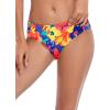 Ocean Blues Women’s Strappy Bikini Bottom Full Coverage Swim Briefs(Colorful Floral)