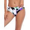 Ocean Blues Women’s Strappy Bikini Bottom Full Coverage Swim Briefs(Floral)