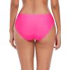 Ocean Blues Women’s Strappy Bikini Bottom Full Coverage Swim Briefs(Hot Pink)