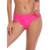 Ocean Blues Women’s Strappy Bikini Bottom Full Coverage Swim Briefs(Hot Pink)