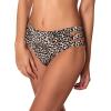Ocean Blues Women’s Strappy Bikini Bottom Full Coverage Swim Briefs(Leopard)