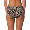 Ocean Blues Women’s Strappy Bikini Bottom Full Coverage Swim Briefs(Leopard)